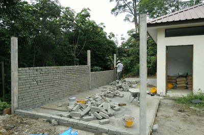 2. Pembinaan Rumah Pam Air
